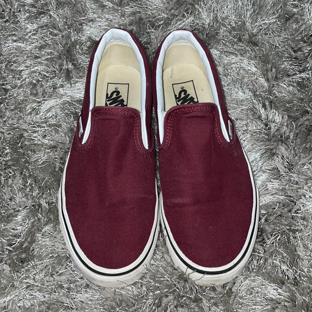 Maroon Vans